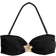 New Look Flower Detail Halterneck Bikini Top - Black