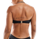 New Look Flower Detail Halterneck Bikini Top - Black
