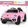 Costway Volkswagen Beetle 12V Pink