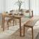 Dunelm Elements Holmes 6-8 Dining Table 93x200cm