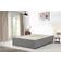 Bedsland Chenille Fabric Divan Bed Base Headboard Double Bed Frame 135x190cm