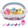 Spin Master Hatchimals Alive Neon Rainbow Spring Basket