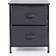 OHS Brooklyn Grey Bedside Table 30x45cm