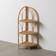 BigBuy Home Beige Rattan 45 x 33,5 x 90 cm Hylla