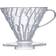 Hario V60 Coffee Dripper Size 02 Plastic - Transparent