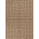 Yard Sandown Jute Effect Rug 140 x 200 cm - Brown, Natural