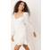 Gina Tricot Broderie Anglais Dress Miniklänningar - Vit