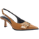 Klædeskabet Nicolette Slingback Stilettos - Camel