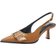 Klædeskabet Nicolette Slingback Stilettos - Camel