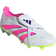 adidas Predator League Fold Over Tongue FG/MG - Cloud White/Lucid Pink/Lucid Lemon