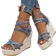 Shein New Thick Heel Wedge Sandals For Women Fashionable Daily Versatile Waterproof Shoes With Ankle Strap