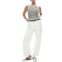 H&M Ribbet Tank Top - Lys Beige/Stribet