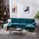 FCH U-Shaped Blue/Green Sofa 113.4" 4 Seater