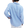 H&M Linen Shirt - Blue/Striped