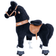 Ponycycle Model U Horse Black