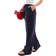 New Look Linen Wide Leg Trousers - Navy