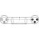 Omnitronic XLR - XLR M-F 10m