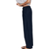 H&M Linen Blend Drawstring Trousers - Navy Blue