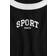 H&M Ribbed Cotton Dress - Black/Sport Games (1273931001)