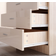 Elegant Modern Cream/Oak Chest of Drawer 60x68.5cm