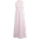 adidas Women's Sportswear Essentials 3 Stripes Long Racerback Dress - Clear Pink/White