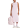 adidas Women's Sportswear Essentials 3 Stripes Long Racerback Dress - Clear Pink/White