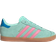adidas Gazelle Shoes Kids - Clear Mint/Bliss Pink/Bright Blue