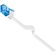 MicroConnect Flat U/UTP Cat6a RJ45 - RJ45 M-M White 10m