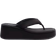 River Island Thong Wedge Sandal - Black