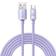 Baseus Crystal Shine 100W USB A - USB C M-M Purple 2m