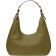 Michael Kors Nolita Small Pebbled Leather Hobo Shoulder Bag - Safari Green