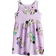 H&M Girls Printed Cotton Dress - Purple
