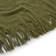 Dunelm Brushed Boucle Throw Blanket - Olive Blankets Green (180x130cm)