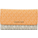 Michael Kors Jet Set Large Signature Logo Tri Fold Wallet - Pop Orange Multi
