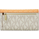 Michael Kors Jet Set Large Signature Logo Tri Fold Wallet - Pop Orange Multi