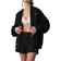 Alo Accolade Full Zip Hoodie - Black