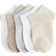 H&M Baby 5-Pack Trainer Socks - Ljusgrå/Vit