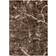 Dunelm Glacier Luxury Marble Shaggy Rug Brown, Natural 160x230cm