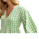 New Look Gingham Check Smock Midi Dress - Green