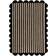 Dunelm Milo Scallop Wool Rug Monochrome Beige, Blue 160x230cm