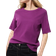 Cecil Basic Ribbed T-shirt - Anemone Pink
