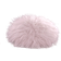 Dunelm Circle Faux Fur Cushion Complete Decoration Pillows Pink (30x30cm)