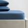 Hotel 200 Thread Count 100% Cotton Fitted - Ink Bed Sheet Blue (190x90cm)