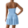 Shein Solid Ruffle Hem Cami Dress For Summer