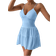 Shein Solid Ruffle Hem Cami Dress For Summer