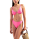 New Look Underwired Bikini Top - Bright Pink
