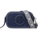 Tory Burch Mini Miller Denim Crossbody Bag - Royal Navy