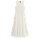 New Look Rib Racerback Broderie Anglaise Embroidered Midi Dress - White