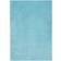 Dunelm Faux Fur Supersoft Rug Supersoft Duck Egg Blue 180x290cm
