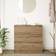 vidaXL Artisan Eik 80 x 35 x 76 cm Konstruert Tre Skjenk 80x76cm